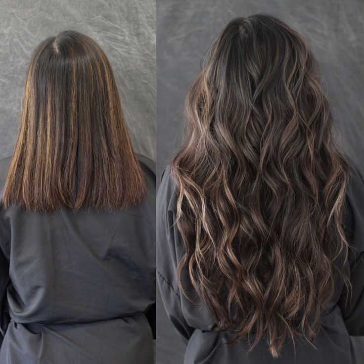 20 Weft Extention Clip ins Set Hairee