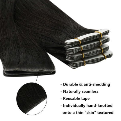 10 invisible tape ins (quarter) - Premium  from Hairee - Just Rs.3600! Shop now at Hairee