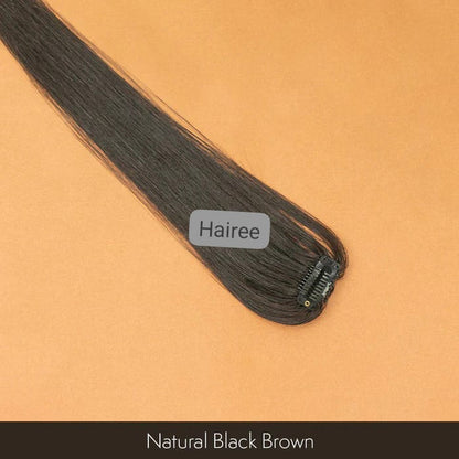 Invisible Spot Cover-Up | 6''Single Clips Set" Hair Patch - Premium Clip Ons from Hairee - Just Rs.2500! Shop now at Hairee