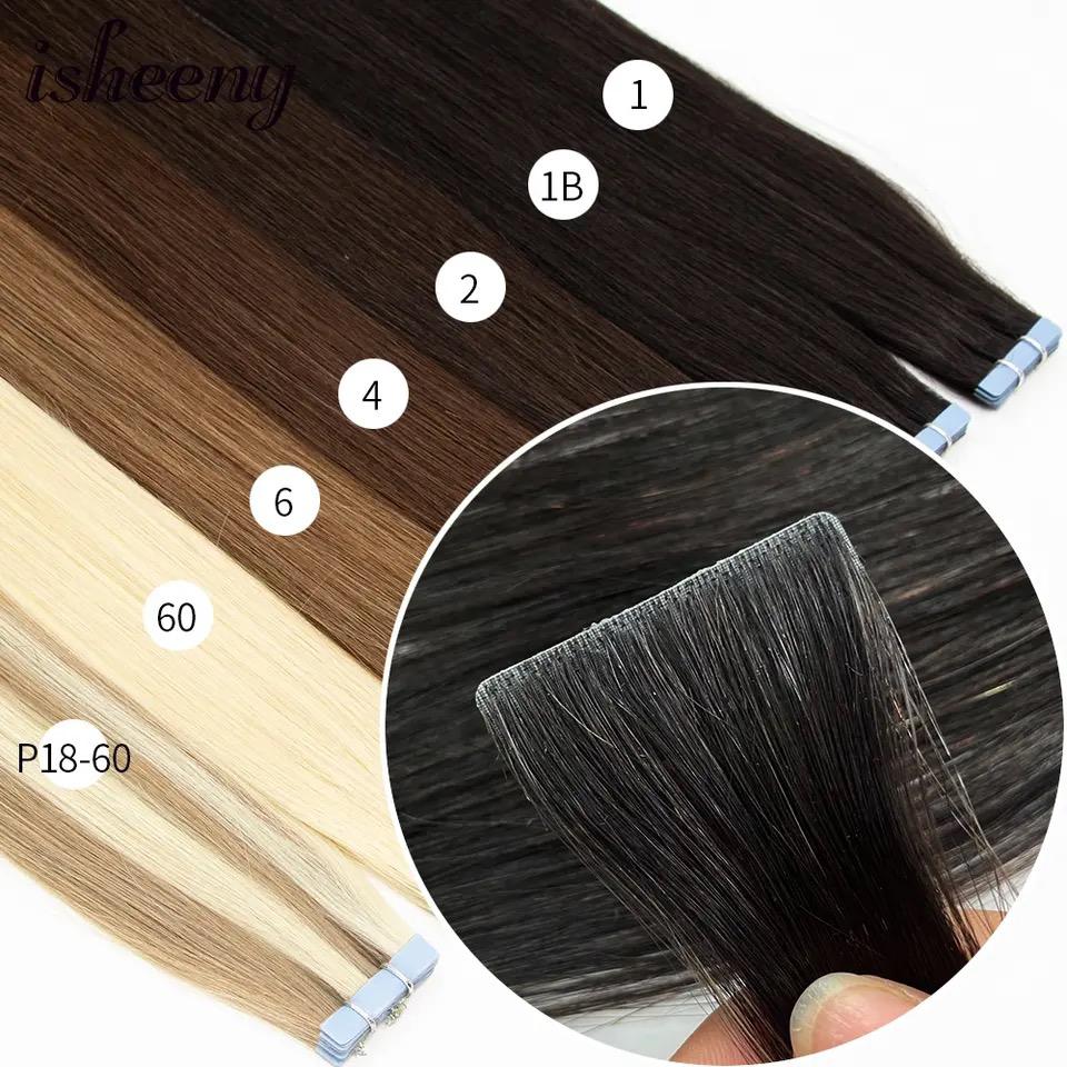 20 Invisible Tape Ins (Full Sets) - Premium Tape ins from Hairee - Just Rs.6100! Shop now at Hairee