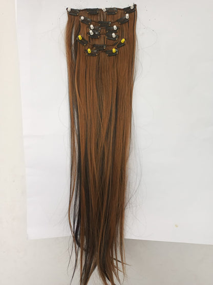 16 Weft Extention Clip ins Set - Premium  from Hairee - Just Rs.5600! Shop now at Hairee