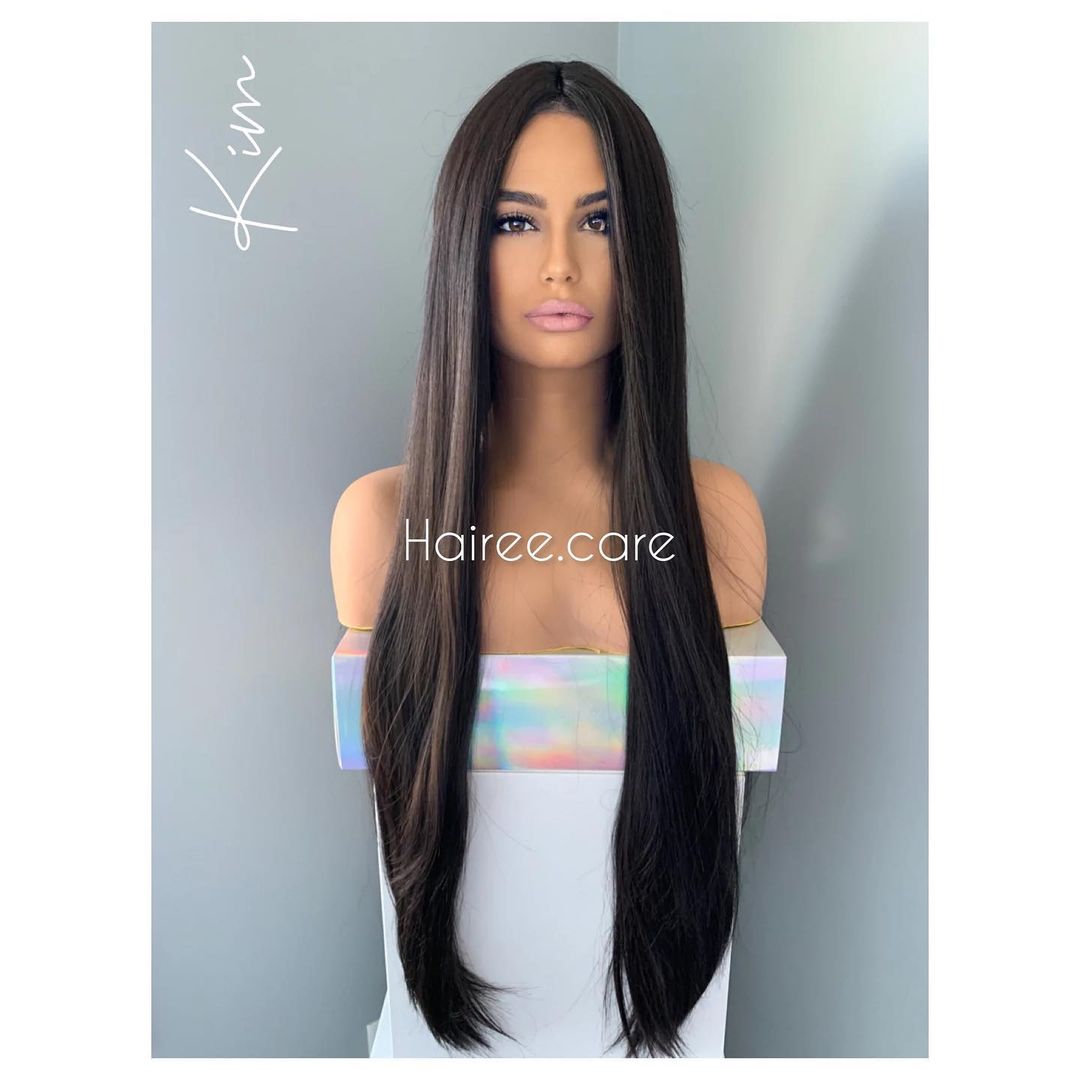 Full Head wig/ Natural black - Premium Full Head WIG from Hairee - Just Rs.6450! Shop now at Hairee