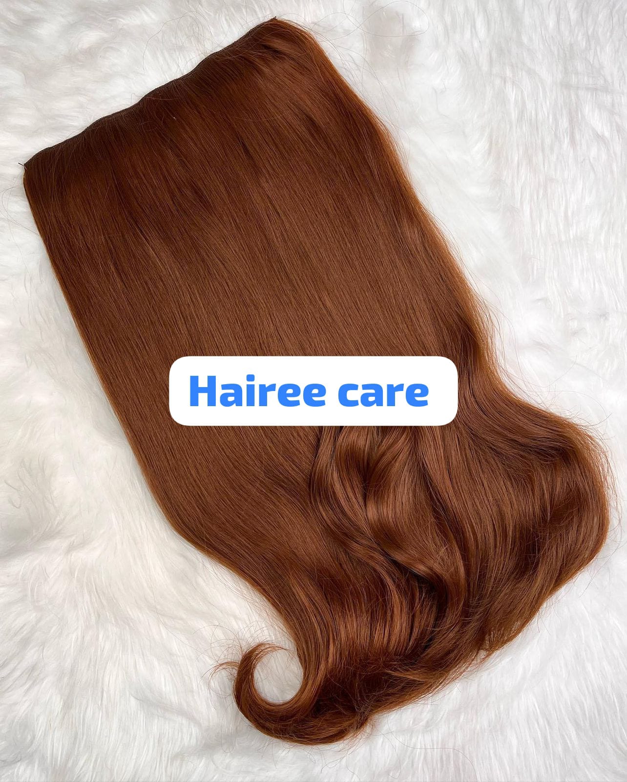 Half Head Wig / Copper - Premium  from Hairee - Just Rs.5600! Shop now at Hairee