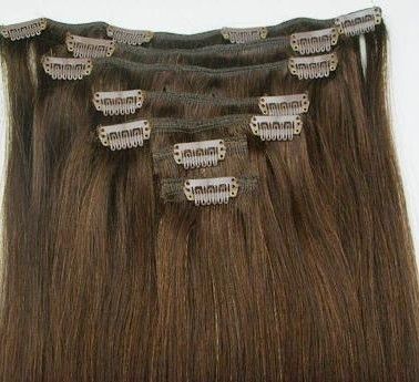 20 Weft Extention Clip ins Set Hairee