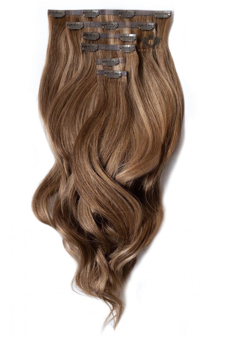 18 Weft Extention Clip ins Set Hairee