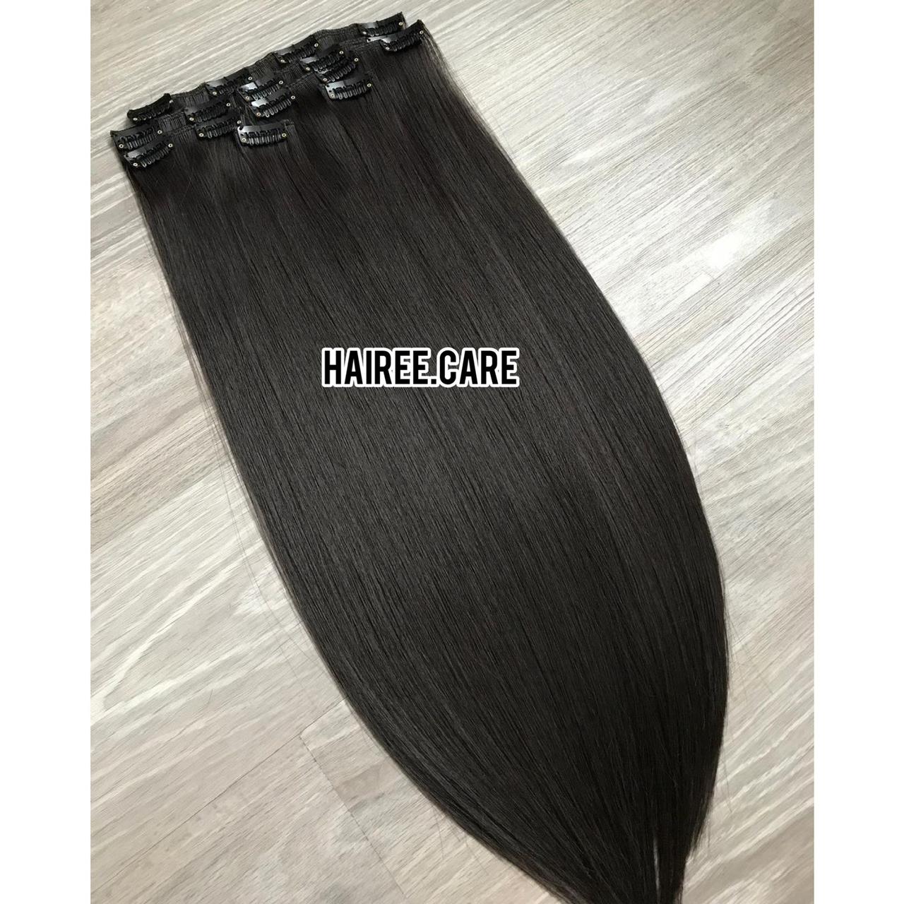 20 Weft Extention Clip ins Set - Premium Clip Ons from Hairee - Just Rs.7250! Shop now at Hairee